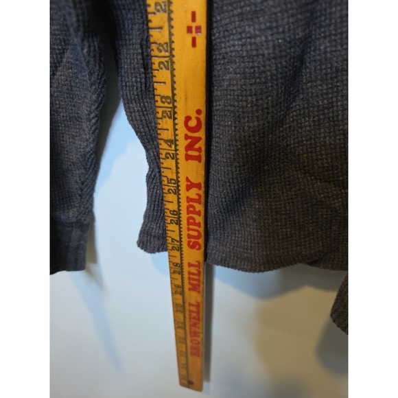 Vintage MICKEY Mouse Shirt Men's Thermal DISNEY Store Exclusive Gray Lg/XL - Picture 4 of 6